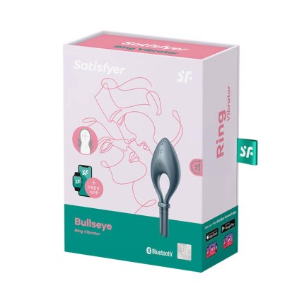 Satisfyer Bullseye Connect App - pierścień wibrujący, ciemnoniebieski