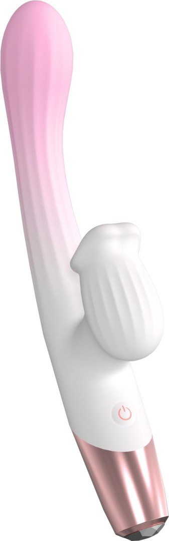 Dual Action Heating Vibe - króliczek z ruchem, ssaniem i grzaniem