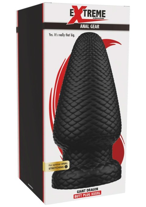 Giant Dragon Butt Plug PVC XXXL