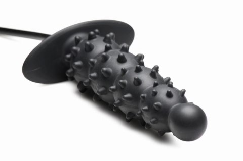 Master Series - Ribbed Inflatable Anal Plug