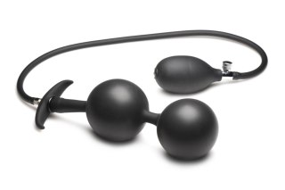 Master Series - Weighted Inflatable Silicone Anal Plug