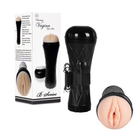 Masturbator-Vibrating Vagina cyber skin- Latarka B - Series Power