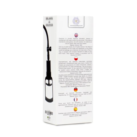 Pompka-Powerpump MAX - Black&Clear B - Series Power