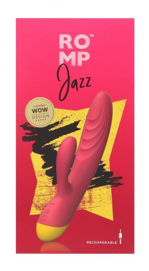 ROMP Jazz - wibrator króliczek z 2 silnikami