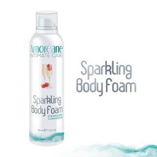 Sparkling Body Foam Strawberry (150ml) Amoreane