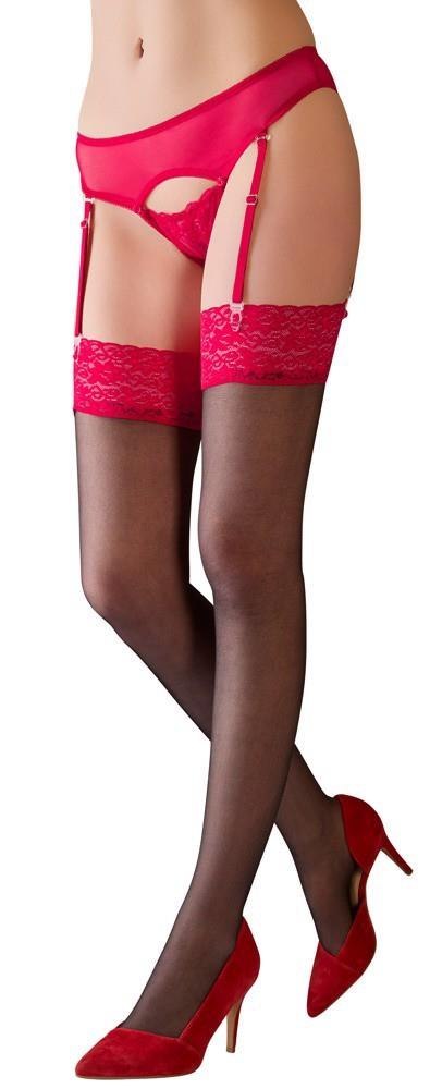 Stockings black/red 6