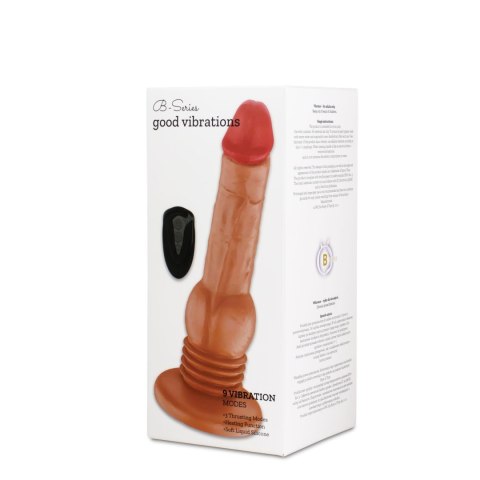 Heat Thrust Pro - wibrator posuwisty z podgrzewaniem i pilotem