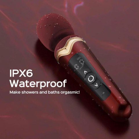 HoneyPlayBox - Stormi Heating Wand Vibrator - Red