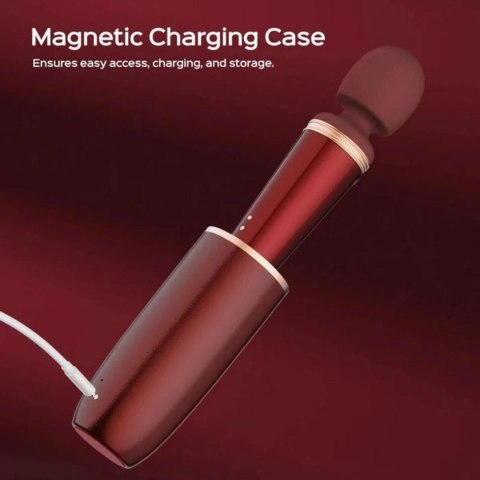 HoneyPlayBox - Stormi Heating Wand Vibrator - Red