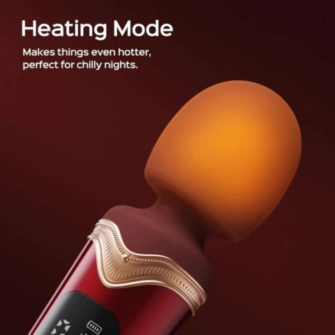 HoneyPlayBox - Stormi Heating Wand Vibrator - Red