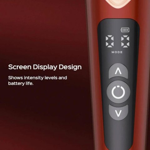 HoneyPlayBox - Stormi Heating Wand Vibrator - Red