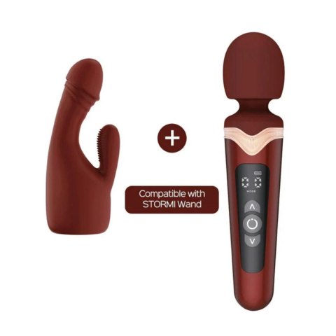HoneyPlayBox - Stormi Heating Wand Vibrator - Red