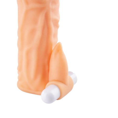 LoveSecret Sensual LS67 - Vibrating Penis Sleeve - Extra Stimulation - Soft & Stretchable