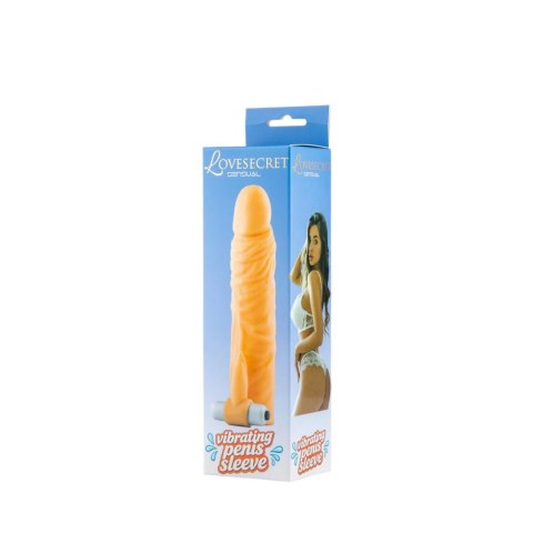 LoveSecret Sensual LS67 - Vibrating Penis Sleeve - Extra Stimulation - Soft & Stretchable
