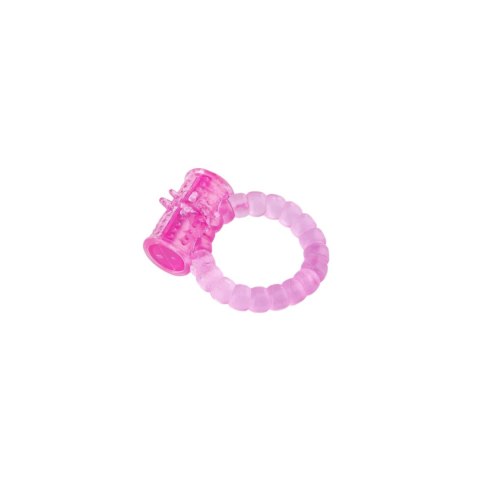 LoveSecret Sensual LS71 - Vibrating Cock Ring 02 - Pink - Battery Powered