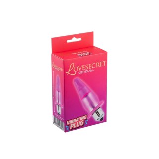 LoveSecret Sensual LS74 - Vibrating Plug - Pink - Compact Anal Massager - Battery Powered