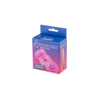 LoveSecret Sensual LS75 - Vibrating Cock Ring 03 - Textured Couples Ring - Pink