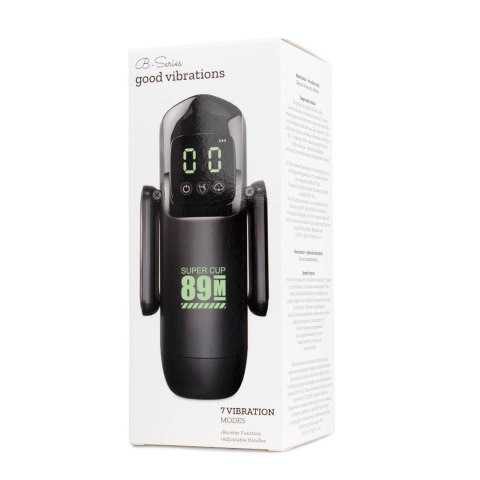 Masturbator - 7 vibration and suction functions
 + Booster
