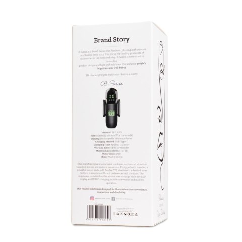 Masturbator - 7 vibration and suction functions
 + Booster