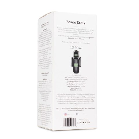 Masturbator - 7 vibration and suction functions
 + Booster