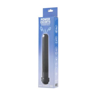 Power Escorts - BR277 - Anal Cleaner Tube Pro - Black, 15 cm / 5.9 Inch