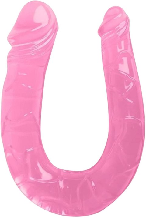Power Escorts - BR336 Pink- Double Dong - 29 cm / 11.4 Inch - Realistic Double Dildo