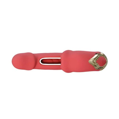 A Red Lip - stymulator w kształcie ust z wibracjami, czerwony