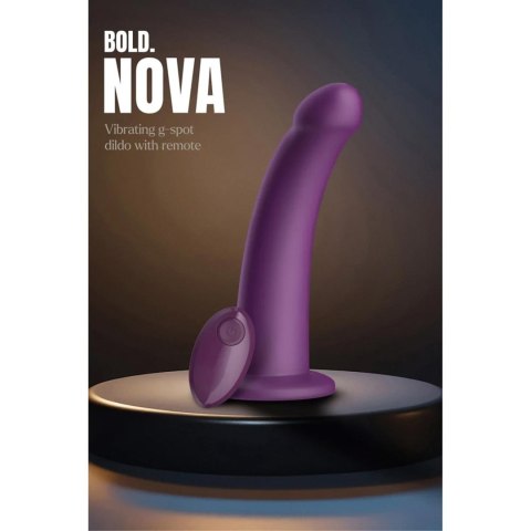 Bold Nova - wibrator punktu G z przyssawką i pilotem