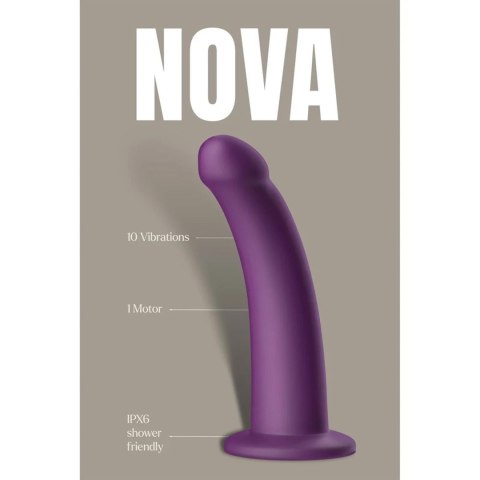 Bold Nova - wibrator punktu G z przyssawką i pilotem