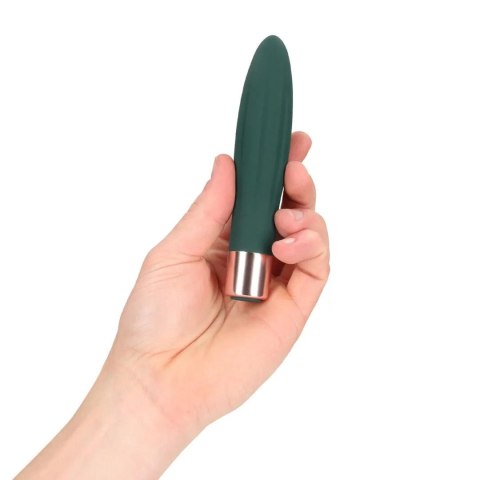 Shots Mini Bullet - mały wibrator bullet, ciemnozielony