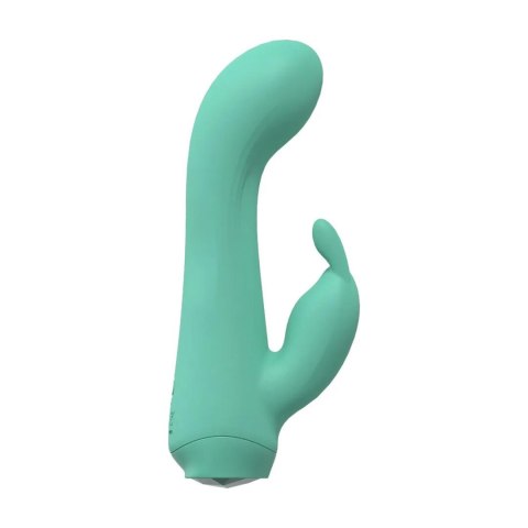 Shots Mini Dual Rabbit - mały króliczek z dwoma silnikami, zielony