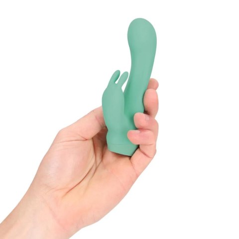 Shots Mini Dual Rabbit - mały króliczek z dwoma silnikami, zielony