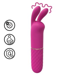 Shots Mini Rabbit - mały wibrator króliczek, różowy