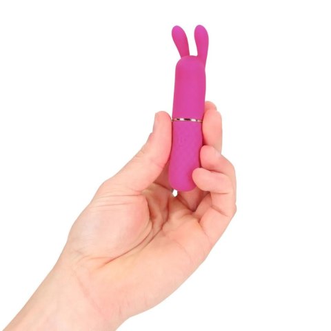Shots Mini Rabbit - mały wibrator króliczek, różowy