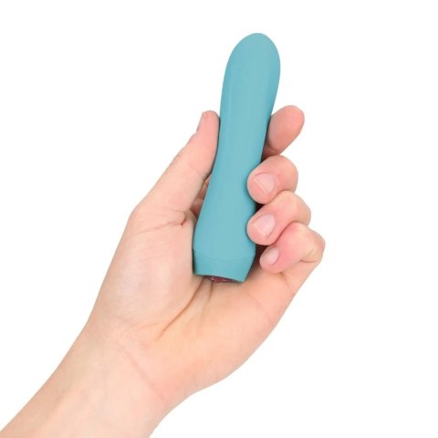 Shots Mini Vibrator - mały wibrator klasyczny, niebieski