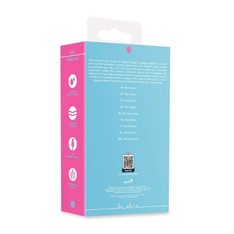 Shots Mini Vibrator - mały wibrator klasyczny, niebieski