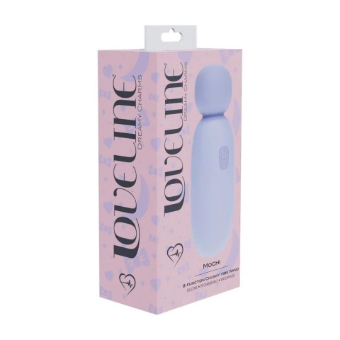 Loveline Mochi - mini wand z 8 trybami wibracji, lawendowy