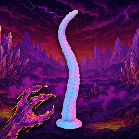 Tentacle Serpent - Anal Snake - 19.7" / 50 cm - Purple/Blue