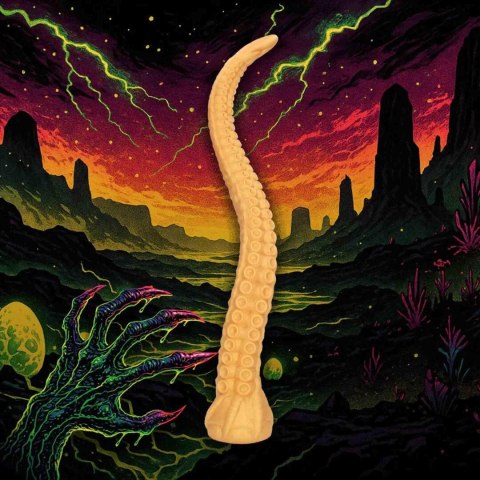 Tentacle Tyrant - Anal Snake - 21.7" / 55 cm - Golden