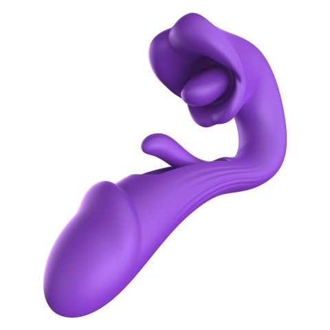 Tongue Flap Dual Vibe - wibrator punktu G z języczkiem do łechtaczki