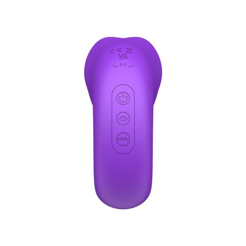 Tongue Flap Dual Vibe - wibrator punktu G z języczkiem do łechtaczki