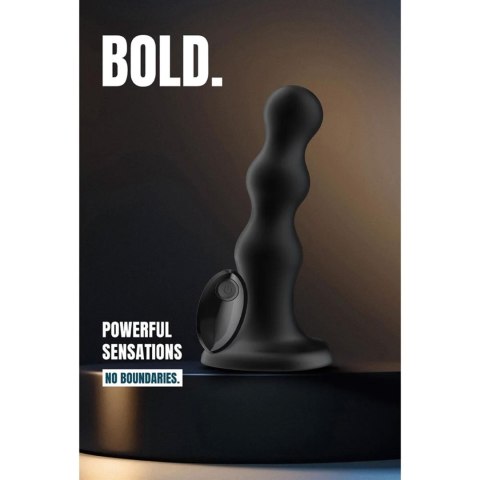 Bold Kay - wibrator kulkowy z przyssawką i pilotem, 17,5 cm