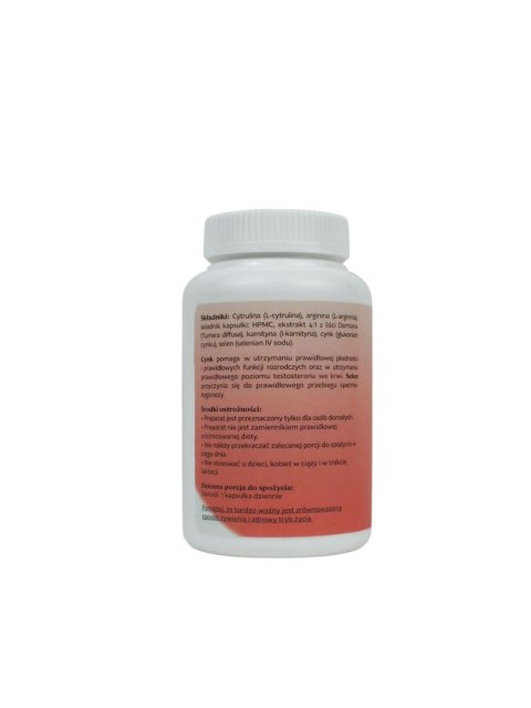 EroLab Penis Enlargement Caps - suplement dla mężczyzn, 60 kapsułek