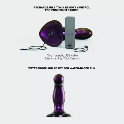 FINGERING & VIBRATING DILDO - M - PURPLE TR