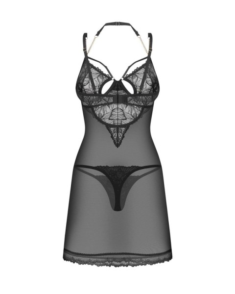 Matildea Black koszulka i stringi L/XL
