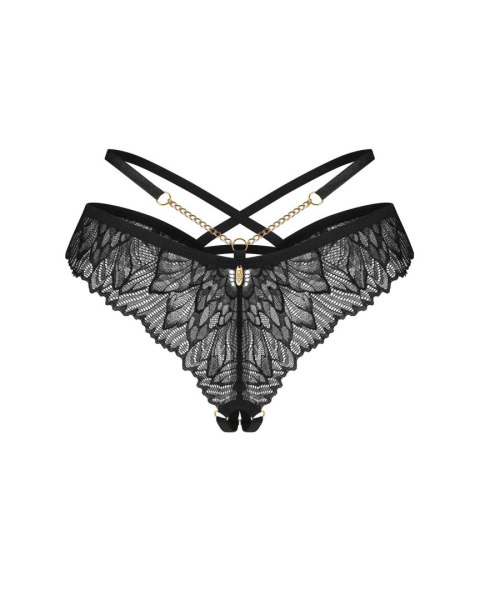 Matildea Black stringi otwarte L/XL