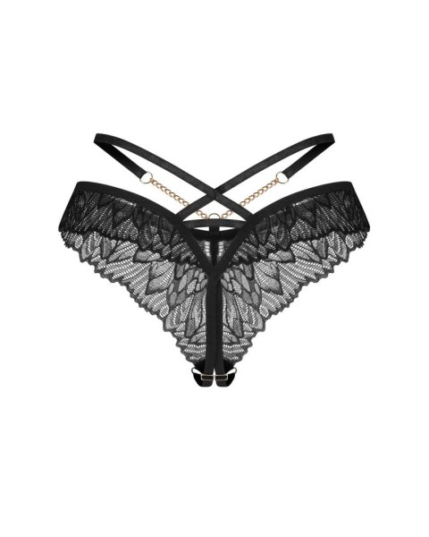 Matildea Black stringi otwarte S/M