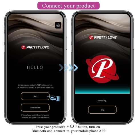 PRETTY LOVE - Catalina, 12 vibration functions Mobile APP Long-distance Control