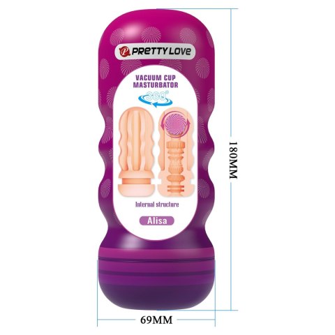 Pretty Love Alisa 360° Vacuum Cup Masturbator