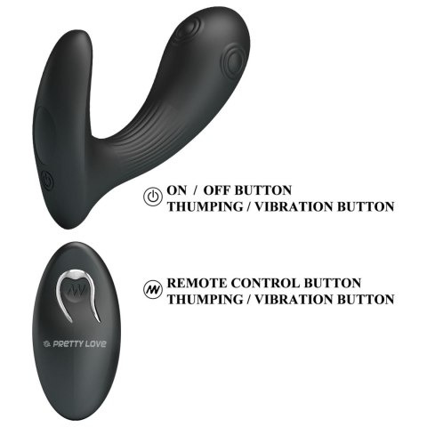 Pretty Love Mirabelle Remote Thrusting G-Spot Vibrator
